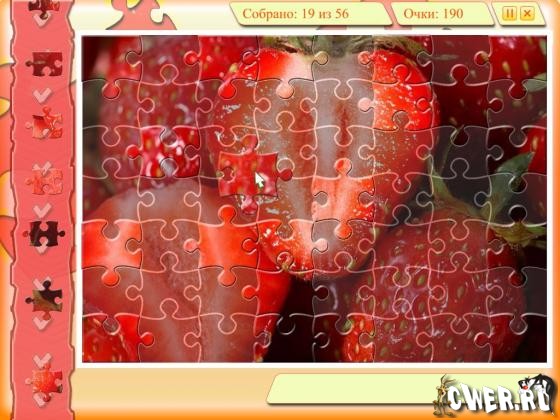 Фруктовые пазлы