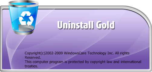 WindowsCare Uninstall Gold