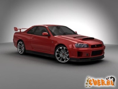 Nissan SkyLine 3D Model