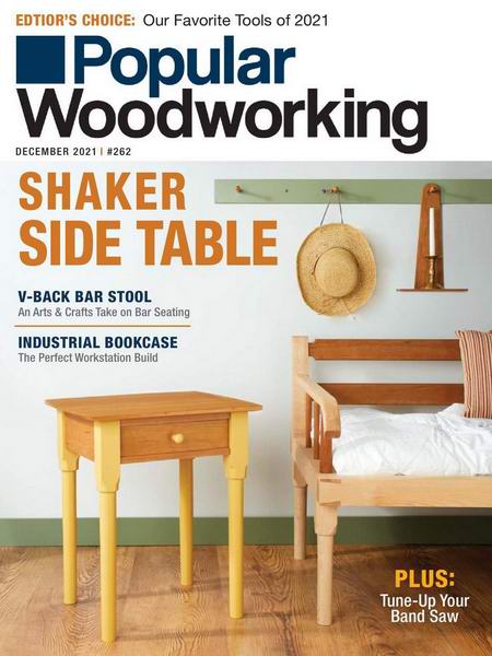 Popular Woodworking №262 December декабрь 2021
