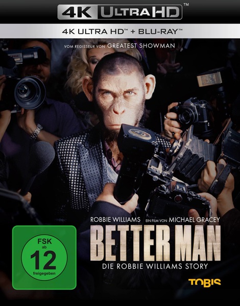Better Man Blu-Ray 4K