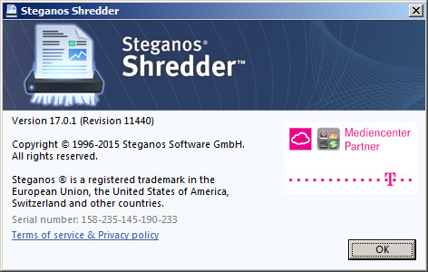 Steganos Privacy Suite 17.0.1 Revision 11440