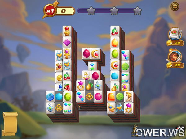 скриншот игры Маджонг. Волшебные острова 2