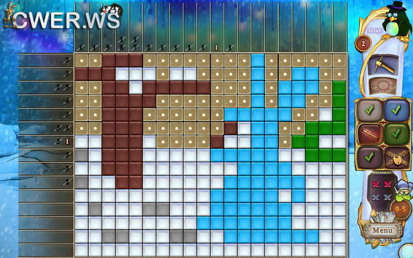 скриншот игры Fantasy Mosaics 50: Santa’s World