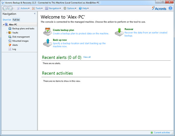 Acronis Backup & Recovery Server