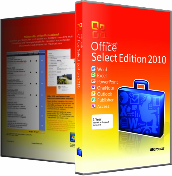 Microsoft Office 2010 SP2 Select Edition