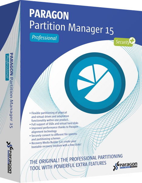 Paragon Partition Manager 15 Professional