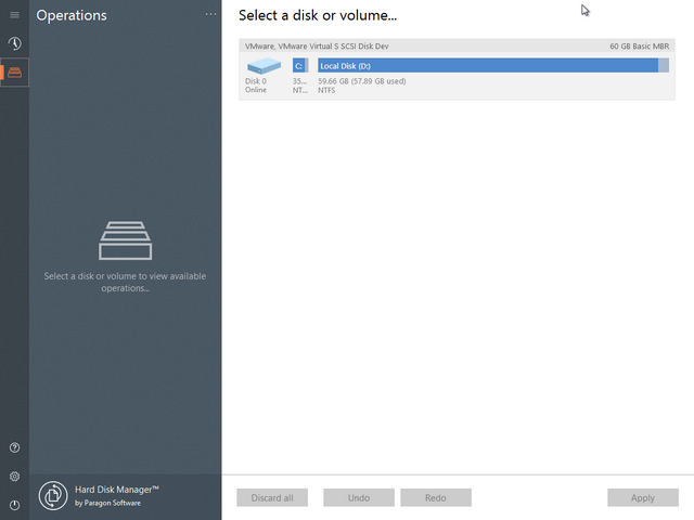 Paragon Hard Disk Manager