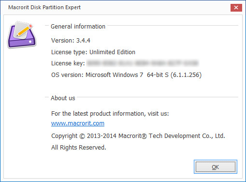 Macrorit Disk Partition Expert Unlimited Edition 2014 v3.4.4