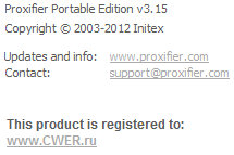 Proxifier 3.15